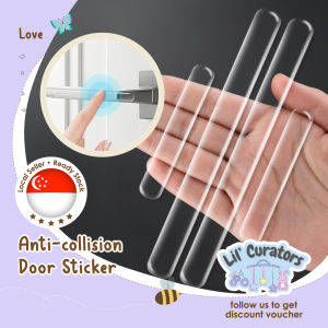 (Lil Curators) 10 Pcs - Transparent Silica Gel Baby Safety Bumper | Anti-collision & Noise Reduction | Invisible