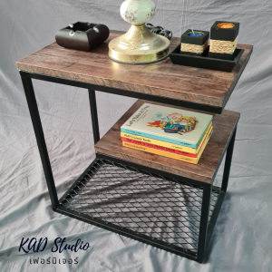 แชร์:  0 👍 คุ้มที่สุด ! โต๊ะข้างเตียง แบบตัว G มีตะแกรง 50x30x50 cm งานไม้แท้ 100% เคลือบ PU ขาเหล็กสีดำ ไม้สีโอ๊ค