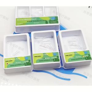 แถบเมทริกซ์ทันตกรรม แถบเมทริกซ์หน้า โพลีเอสเตอร์ เมทริกซ์โปร่งใส โบว์หน้า เมทริกซ์หน้า ระบบเมทริกซ์แบบแบ่งส่วน