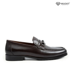 Giày lười nam MULGATI Horsebit Loafer mũi viền - F727A