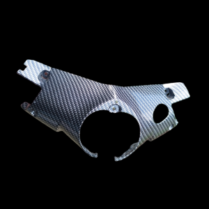 cover stang bawah nmax old carbon glossy