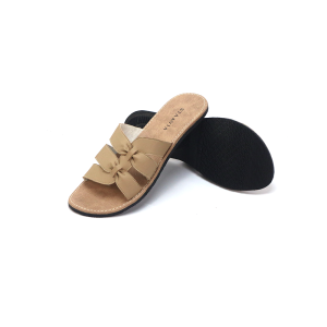 Velonesia Sandal - ALICE Sandal Kulit Wanita Sandal Slop Kulit Sintetis Sandal Flat Nonslip
