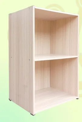 RAK BUKU SERBAGUNA SUSUN 7 LEMARI KAYU PUTIH MINIMALIS