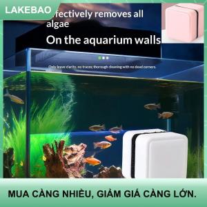 【LAKEBAO】 Mini Vuông Từ Bàn Chải Hồ Cá Thủy Tinh Sạch Hơn Chống Xước Thủy Tinh Sạch Hơn Từ Bàn Chải Cho Hồ Cá Nhỏ Bể Cá