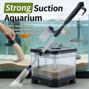 Electric Aquarium Water Changer Siphon Pump Gravel Cleaner Siphon Automatic Cleaning Tools