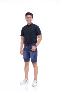 HANS DENIM CELANA JEANS PENDEK SOBEK PRIA // CELANA SOBEK PRIA // CELANA PENDEK SOBEK PRIA DEWASA // CELANA JEANS PENDEK PRIA FASHION // JEANS PENDEK TEGGING // CELANA PENDEK PRIA DISTRO