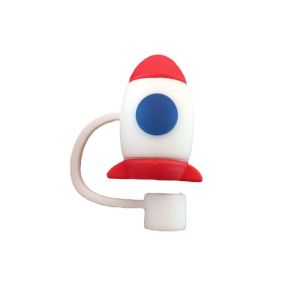 GUHEHARD Dustproof Creative Drinkware Silicone Splash Proof Plugs Straw Cover Cup Accessories Dust Cap Straw Topper