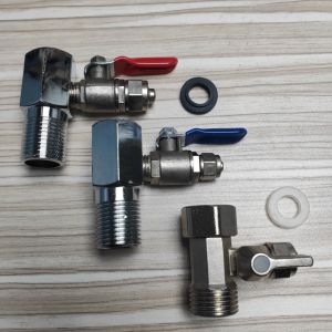 Khẩu khóa khoá chia máy lọc nước khoá khẩu inox Van chia nước máy lọc nước