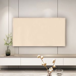 ANANAA Chống bụi Vỏ che TV 55-65 inch Đàn hồi Vỏ chống bụi LCD Phổ quát Màu sắc đồng nhất Khăn lau bụi TV Bảo vệ khỏi nắng
