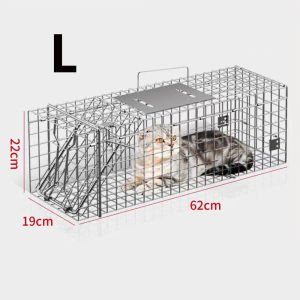 Automatic cat catching cage pedal type cat catching artifact cat catching artifact large household new sensitive wildcat catching artifact