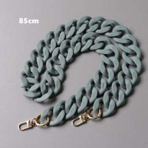 New Fashion Elegant Woman Handbag Accessory Black White Boutique Cross body Chain Luxury Frosted Matte Strap Women Shoulder Handbag Handle Chain