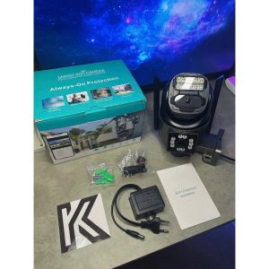 Camera Wifi KD145 Quan SátXoay 360°Chế Độ Ban Đêm Âm Thanh 2 Chiều Đèn Flash Gọi Thoại Thực Tại