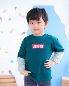 Kaos tangan panjang anak laki laki usia 4-11 tahun little dude
