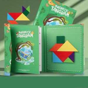 Đồ chơi xếp hình chữ T thông minh bằng gỗ cho bé ghép hình chữ T tangram phát triển trí tuệ trẻ em TOYLIFE