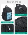BAGSMART Small Crossbody Sling Bag, Crossbody Daypack, Chest Shoulder Bag Hiking Backpack for Casual Travel Sport. 