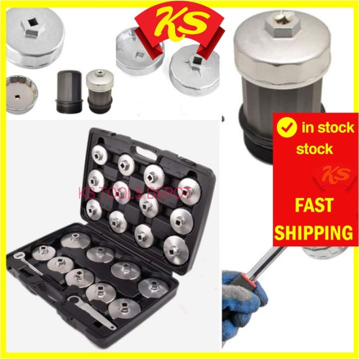 SB Tools 23Pcs Cup Filter Wrench Set Lazada