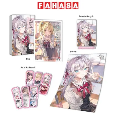 Fahasa - Sách - Arya Bàn Bên Thỉnh Thoảng Lại Trêu Ghẹo Tôi Bằng Tiếng Nga - Tập 10 - Bản Boxset - Tặng Kèm Box + Set 6 Bookmark + Standee Acrylic + Poster