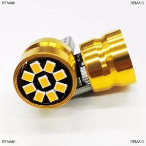 [COD] REMAI0 1PCS High Quality T10 W5W 168 192 Led Tail Light 2016 9smd 12V Auto Lamp CANBUS NO Error Car Marker Parking Bulb