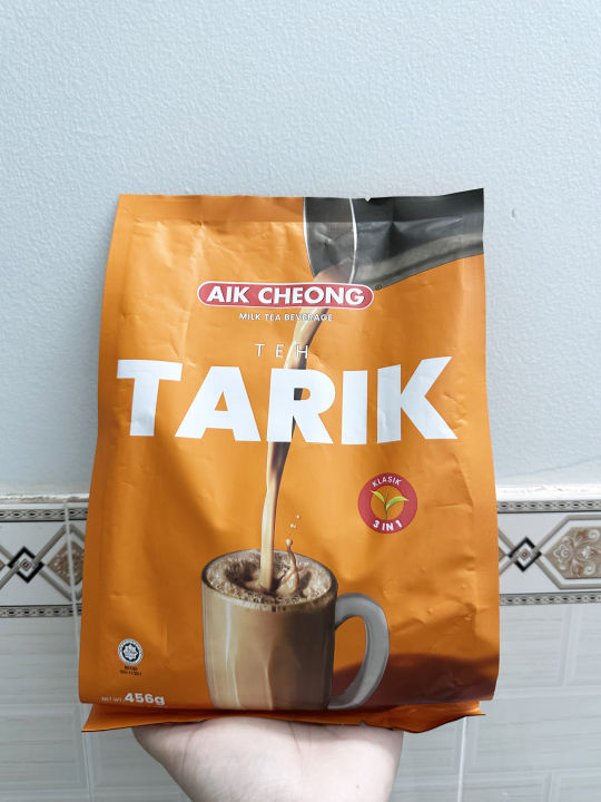 [HCM] Trà sữa Teh Tarik Malaysia 3 trong 1, cam kết hàng chính hãng, gói 456g
