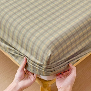 ผ้าปูเตียงควีน/คิงไซส์/ซูเปอร์คิงส์ยืดหยุ่นได้สำหรับผ้าคลุมเตียงระบายอากาศผ้าปูเตียงแบบพอดี