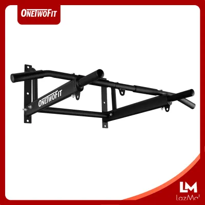 OneTwoFit Xà đơn treo tường đa năng Wall Pull Up Bar Kích thước lớn Vật liệu dày được nâng cấp