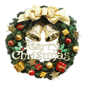 Christmas Wreath Hanging Ornaments Front Door Wall Decorations Merry Christmas Tree Wreath