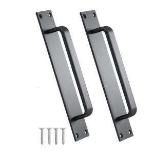 2 Pack Multipurpose Barn Door Handles Hole Center Aluminum Alloy Gate Handle for Bathroom Wardrobe Closet Daily Use