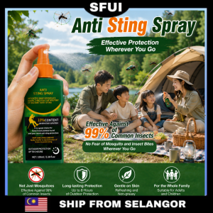 [100ml] Outdoor Mosquito Repellent Spray Anti Sting Spray Insect Repell Penghalau Nyamuk 驱蚊喷雾
