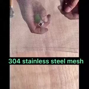 LeY Xuan 304 Stainless Steel Woven Mesh Wire Mesh Window Mesh for Door Screen Patio Screen Cabinet Stainles Steel Screen Net