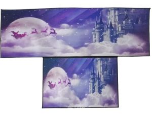 Floor Mat 2PCS Kitchen Carpet Floor Mat Non-slip Thicken Doormat Rugs Kitchen Mats Keimav