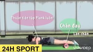 Con Lăn Tập Dãn Cơ Yoga Massage Cơ Thể Foam Roller con lăn hỗ trợ tập YOGA -GYM hàng công ty .