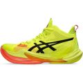 ASICS Men's Volleyball Shoes METARISE 2 PARIS 1051A078 Safety Yellow x Black. 