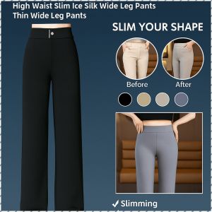 Straight Pants Cover Up Thin Section Jeans Comfort Slimming Formal Easy to Match Commuter Workplace
