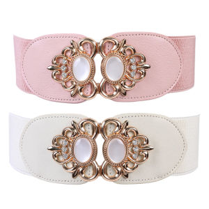 MillionGrid 1PC thời trang phụ nữ retro đàn hồi co giãn váy hẹp thắt lưng Phụ Kiện Váy phụ nữ váy trang trí