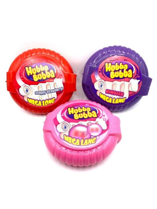 Wrigley's Hubba Bubba Mega Long Bubble Gum Tape 56g 