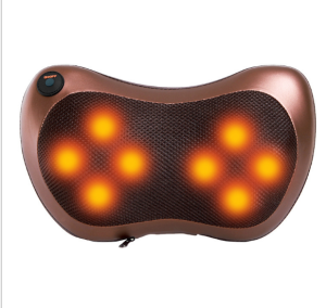 Gối Massage 8 Bi Cao Cấp xoa Bóp Ấn Huyệt Giảm Đau Cổ Vai Gáy Dùng Tại Nhà & Trên Xe Hơi! - GoiMassageHongNgoai #GoiMassageDaNang