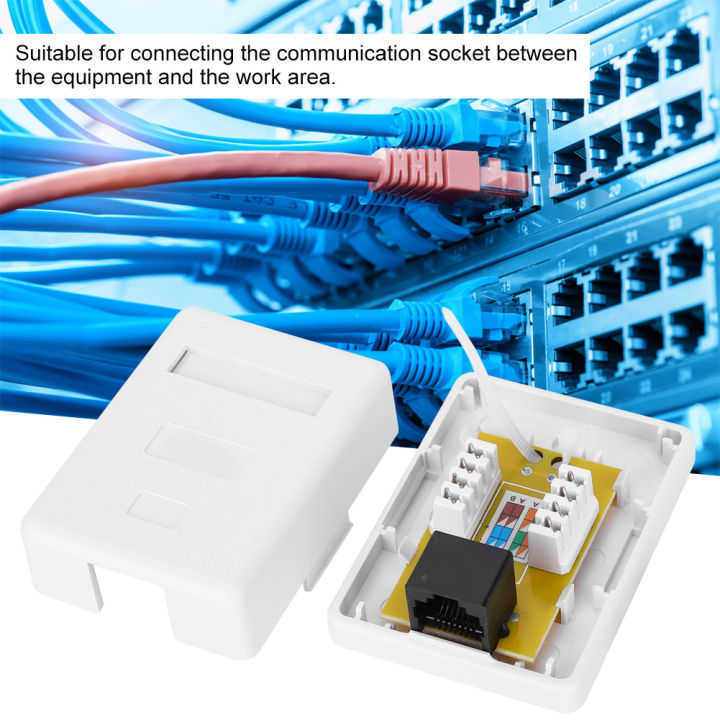 Networks Box Category 6 Networks Box RJ45 Junction Box for Network ...