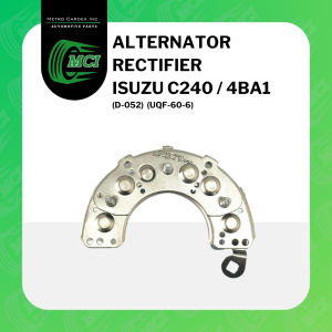 ALTERNATOR RECTIFIER ASSEMBLY for Isuzu C240 / 4BA1 D-052 UQF-60-6