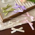 Yuumoo Pink Ribbon Hairpin Bow Knot Small Hairpin Ins Sweet Cute Braided Hair Bangs Clip. 