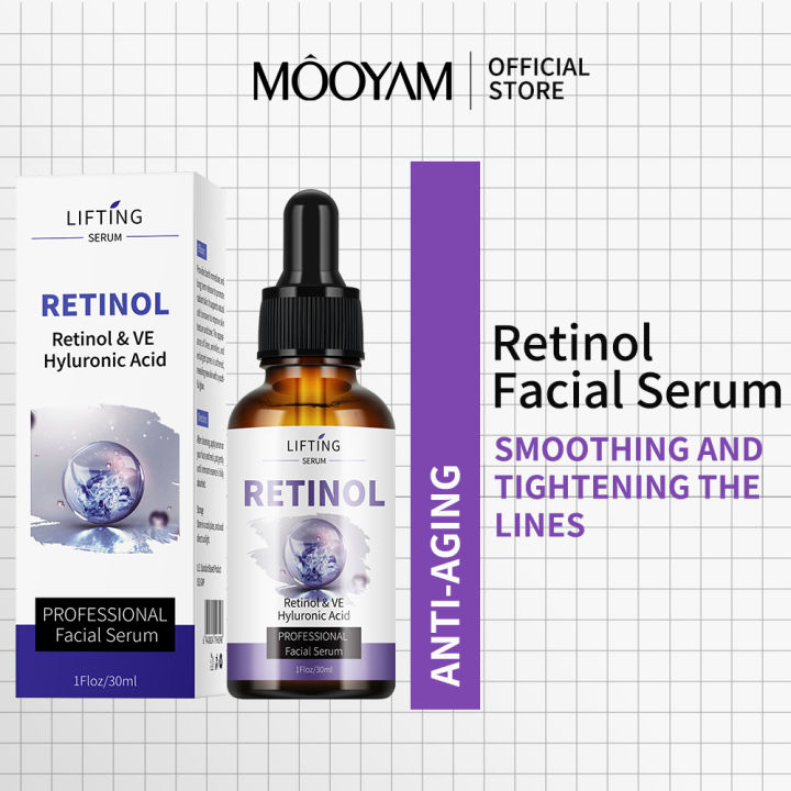 Mooyam Retinol Serum (30ml)with Vitamin E- For Firming,Anti-aging ...