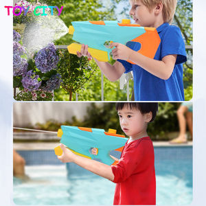 Bubble Water Soft Bullet Blaster Toy Outdoor Beach Summer Long Range Squirt Fighting Game Large Capacity Spray Toys Water Blasters Childrens Day