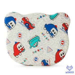 BU หมอนหลุมหัวสวย พร้อมปลอกหมอน (ถอดซักได้) ผลิตจากเมมโมรี่โฟม นิ่ม คืนทรง หมอนหัวทุย ของใช้เด็กแรกเกิด หมอนเด็ก newborn AS103