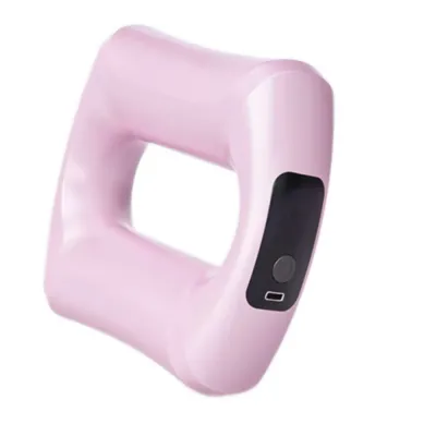 BLACKON Portable Electric Fascia Massage Ring Adjustable Speed Ergonomic Muscle Handheld Massager Rechargeable with Belt Electric Body Slimming Machine Full Body Relaxation