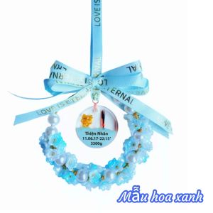 Set lưu trữ cuống rốn cho bé lưu giữ cuống rốn lâu dài - Phụ kiện vòng hoa đá