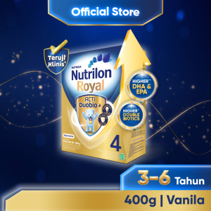 Nutrilon Royal 4 Vanila Susu Pertumbuhan Bubuk 400gr