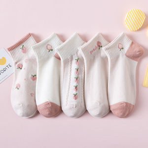 Phụ Nữ Vớ Ngắn xuân hè cotton chống mùi vớ qua mắt cá chân cho phụ nữ