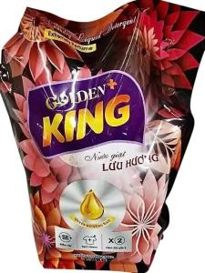 [ MUA BILL 180.000Đ BẤT KỲ TẶNG 1 PHẦN QUÀ NGÂU NHIÊN ] - NƯỚC GIẶT QUẦN ÁO LƯU HƯƠNG LÂU GOLDEN KING -  TÚI & CAN 32 LÍT