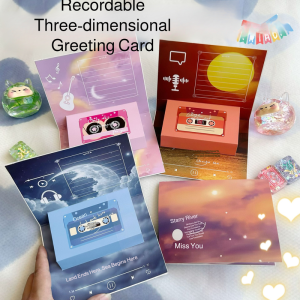 จี้การ์ด สีอบอุ่น พร เครื่องบันทึกเสียง การกระแทกทางการมองเห็น เอกลักษณ์ บุคลิกภาพ ความคิดถึงย้อนยุค