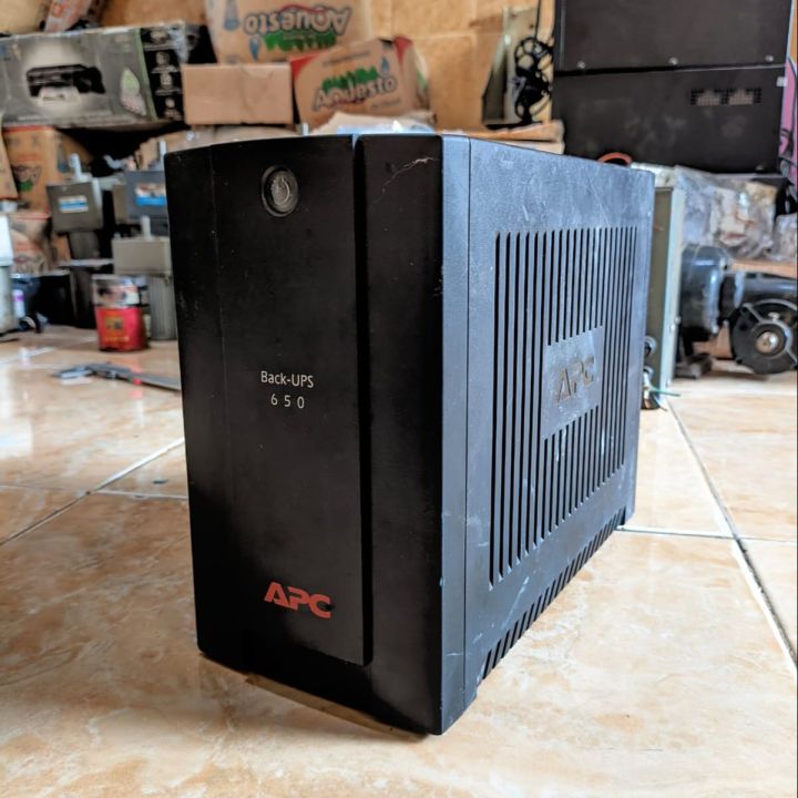 Back Ups Apc 650va 390w Model Bx650ci Ms Lazada Indonesia