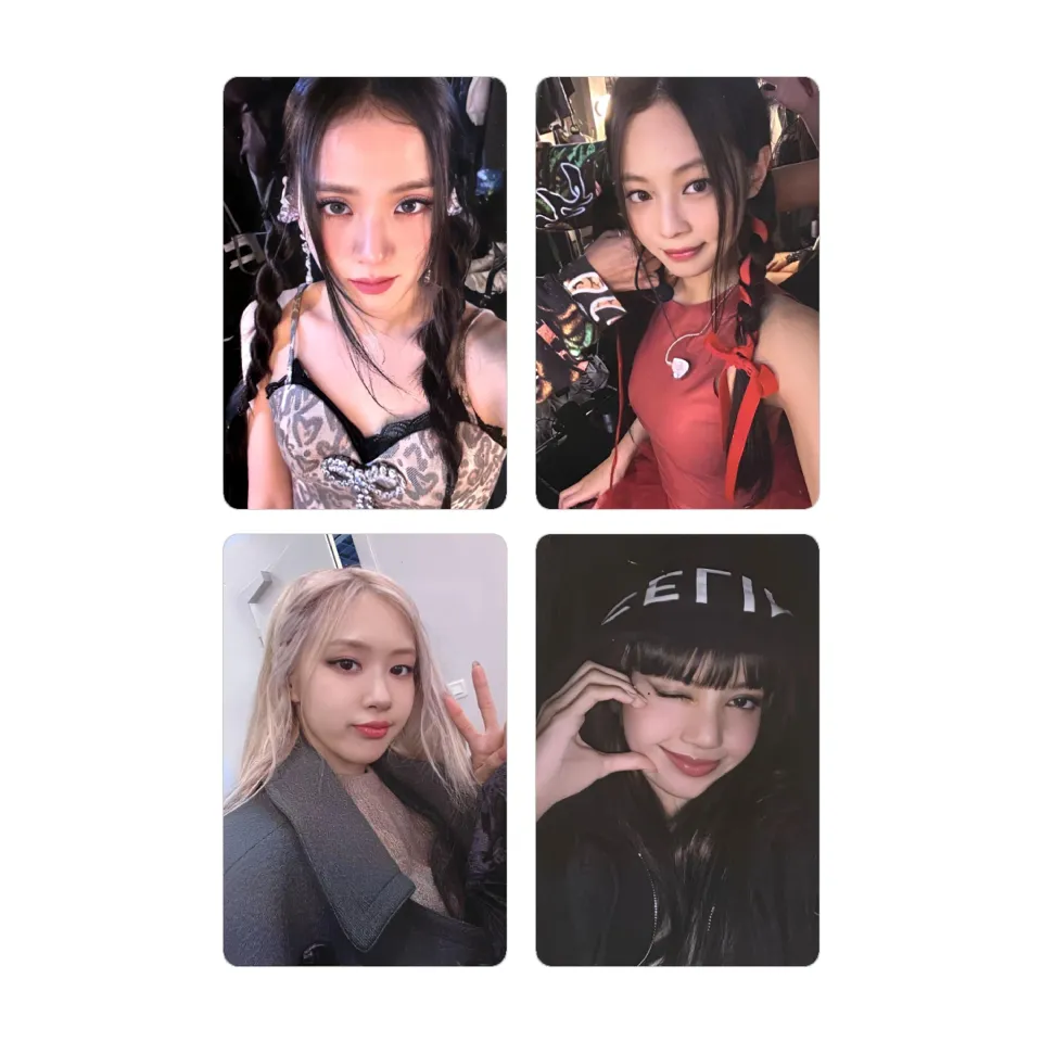 Blackpink 2nd Vinyl Born Pink Photocard Kpop Ido Jisoo Rose Jennie
